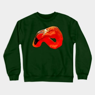 Flamingo head Crewneck Sweatshirt